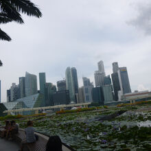 ラッフルズ プレイスの高層ビル群