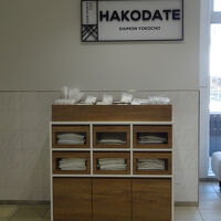 パジャマを含めロビーでピックアップ方式。使い捨てスリッパ有◎