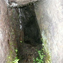 石見銀山の坑道