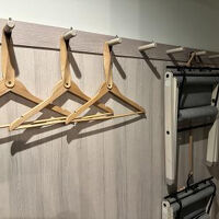 ハンガーもおしゃれ