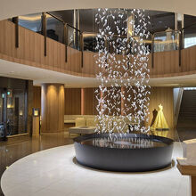 素敵なロビーがお出迎へ