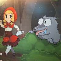 フロアは赤ずきんちゃん