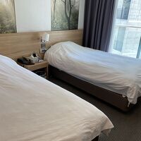 ベッドメイキング跡?