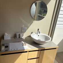 部屋の洗面所