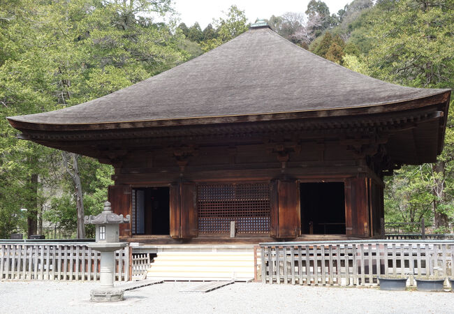 平安時代から残る、福島県唯一の国宝建築物