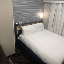 シングルで予約しましたがダブルっぽい部屋でした