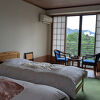 施設は古いけれど、部屋から見える鬼怒川の景色はとても良かった