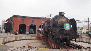 ＳＬが毎日運行、ＳＬ転車もおススメ