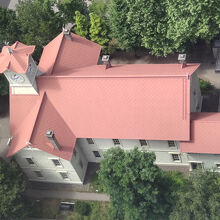 展望回廊から見た札幌時計台