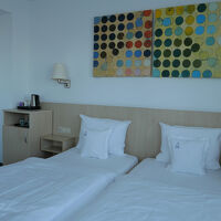 ツインベッド指定で予約しました