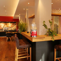 ２階（日本流）にある朝食レストランです