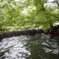 緑を見て川の音を聞いての至福の時間