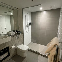 バスルームはシャワーのみ。