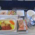 韓国線であってもしっかりとした機内食
