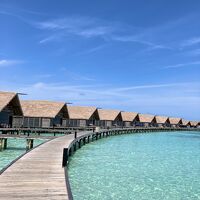 客室は水上ヴィラだけ