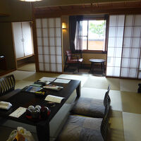 低層階なので、ここから花火は見えない