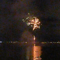 諏訪湖の花火