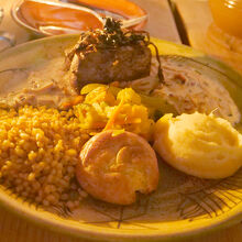 肉はジビエ中心、トナカイのステーキは?４２でした！