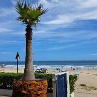 ホテルからそのままビーチへでれます！