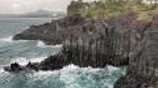 大浦海岸柱状節理帯