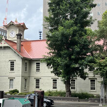 市役所の2階から