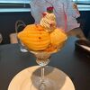 桃パフェに一目惚れ