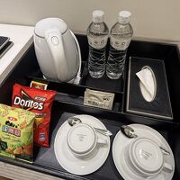 連泊の際、スナック類、お水の補充あり