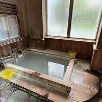 鹿の湯の源泉を引いた温泉。貸切利用でき鹿の湯よりよかったです