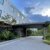 霧降高原へ向かう静かな別荘街にあるホテル