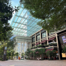 ガラスの大屋根