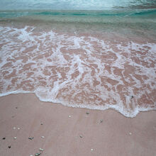 ピンク色が薄い箇所もあります。