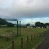 川沿いに沿った公園