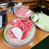 「丸鶏スープ手もみラーメン りんどう」他のメニューも美味しそうでしたが、やっぱりジンギスカンを食べました♪