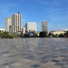 大きな広場です。