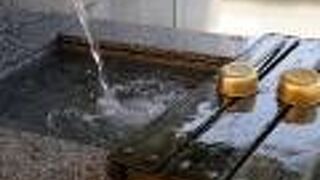 柳津の大清水（弘法清水）