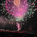 歴史のある花火大会です。