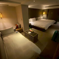 トリプルでしたが2人なのでソファーにしてもらいました