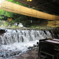 川床は涼しい