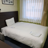 ダブルエコノミーのお部屋。１人なら広すぎるくらい。