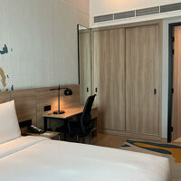 中長期滞在者・出張者に合わせた客室であると感じます