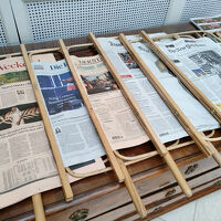 新聞も複数あり、くつろいで読めます。