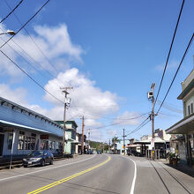 ホノカアの街並み