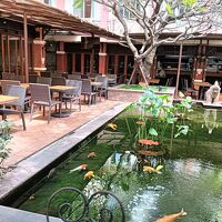 朝食レストランもいい感じ