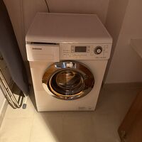 レジデンス棟には、洗濯機もありました