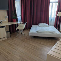 角部屋で明るい部屋でした