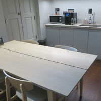 ロビーの奥にあるパントリー