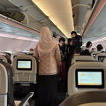 ブルネイ→スラバヤ の機内が寒い