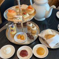 クラブラウンジのアフタヌーンティー