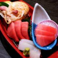 夕食御造り一例