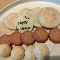 バースデークッキーをいただきました